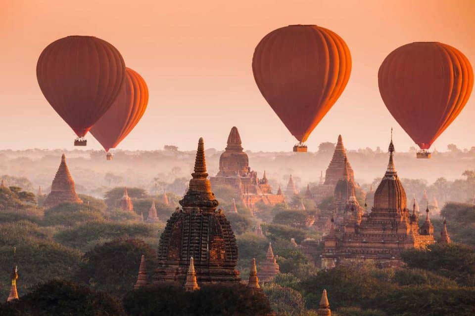 hot air baloon bagan