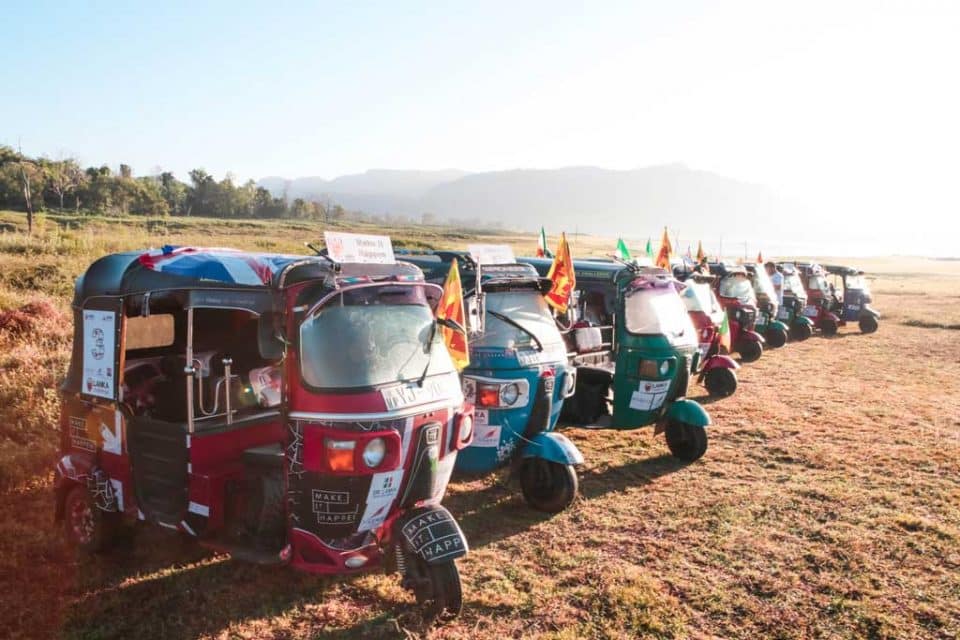 lanka challenge tuk tuk