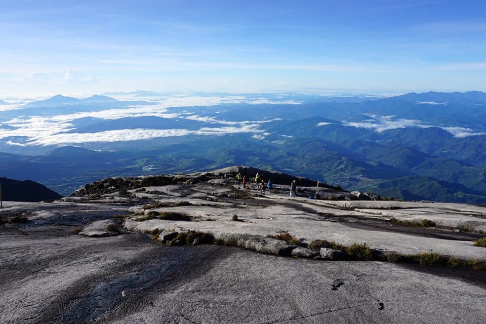 kinabalu mountain view