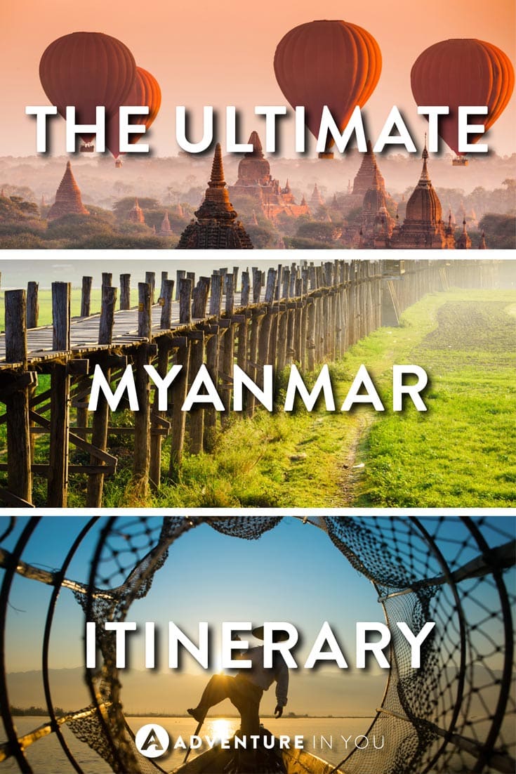 Myanmar Itinerary | Looking for a sample Myanmar itinerary? Take a look at this epic two week itinerary which takes you through the best of Myanmar.