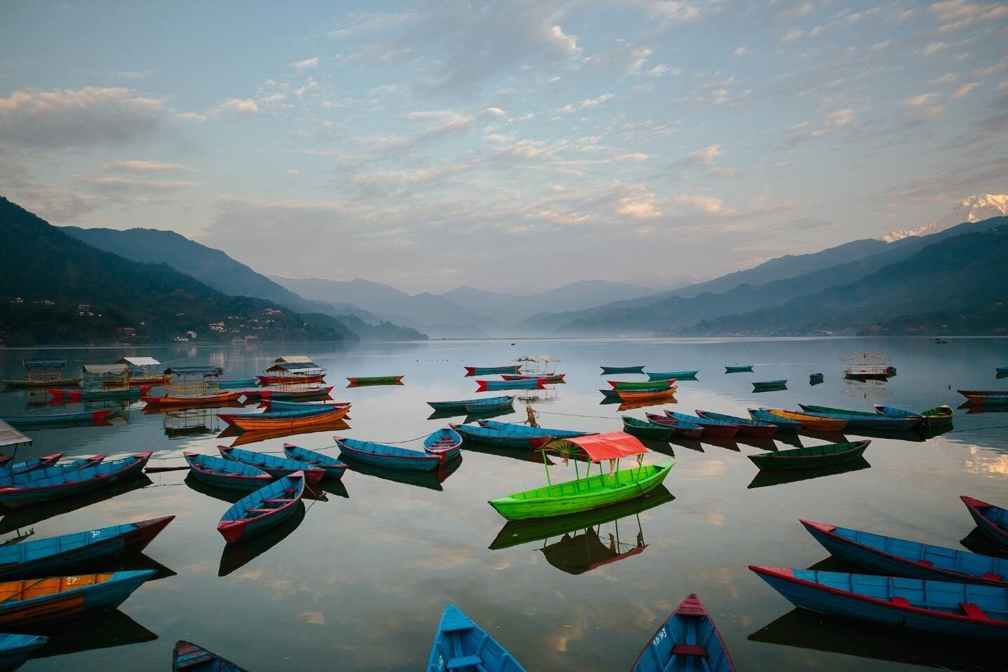 pokhara boats