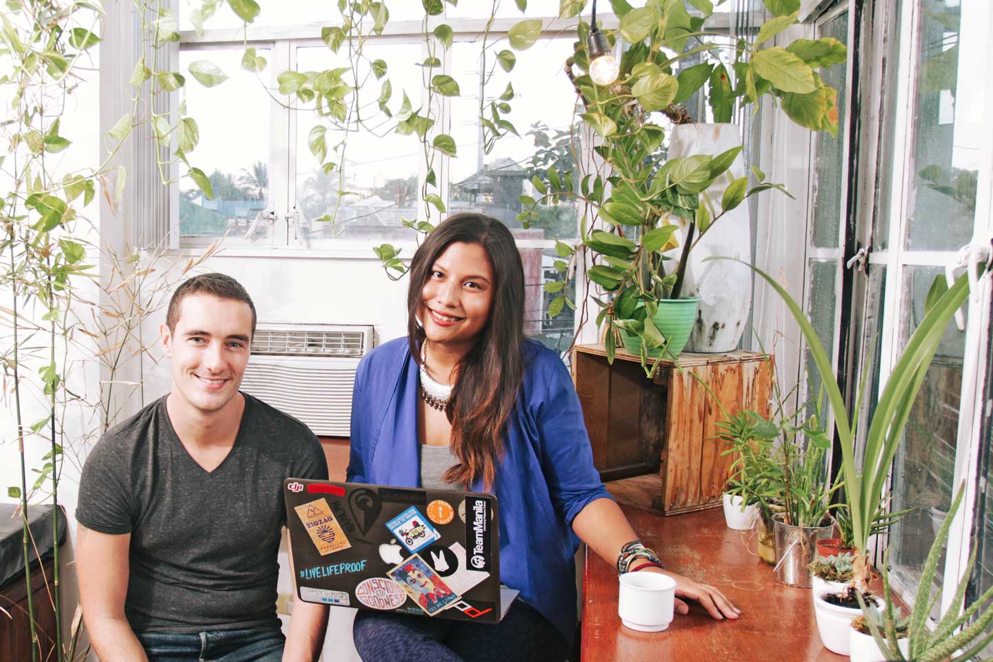 Anna and Tom founders of Adventure in You