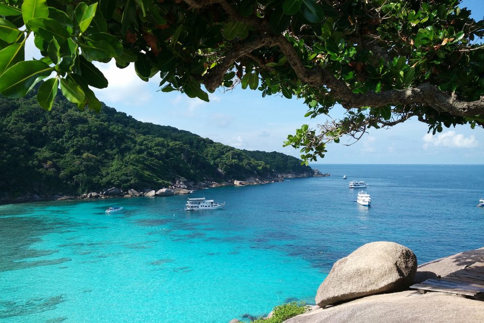 Koh Tachai beach in Thailand