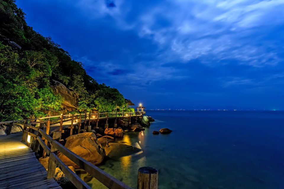 Haad Saikantang beach in Koh Pha Ngan