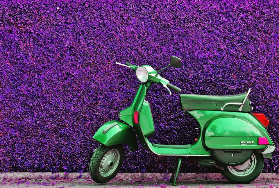 vespa ride italy