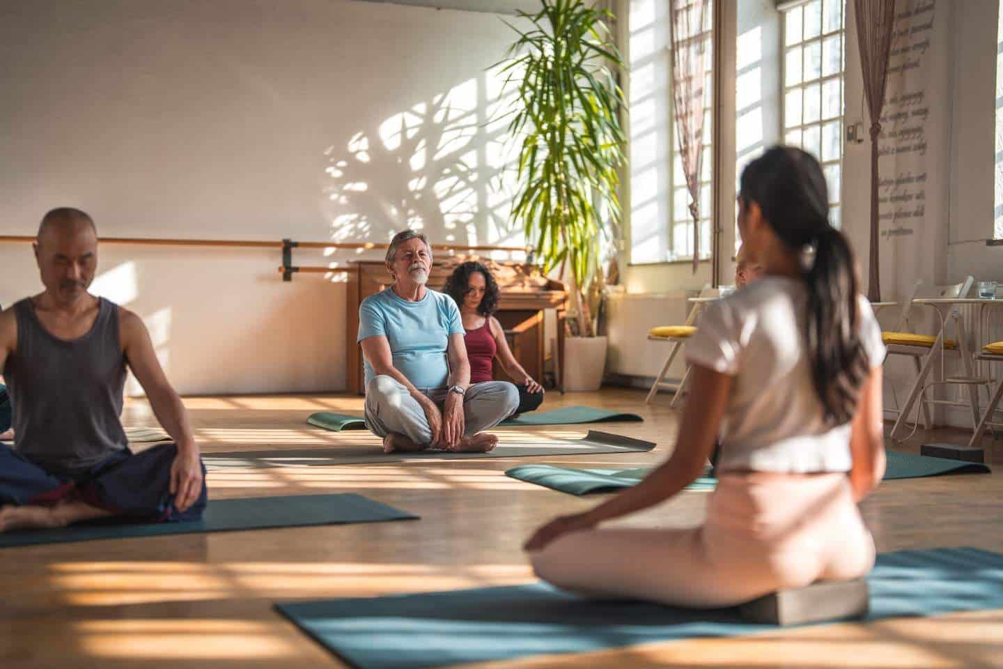 Yoga class